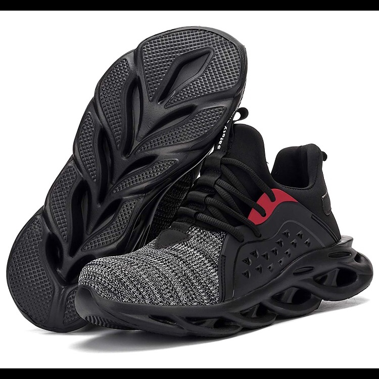 Men’s Steel Toe Safety Shoes/Sneakers, Brand New Nwob